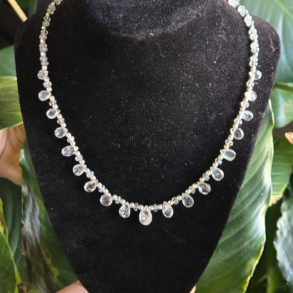 925 Silver And Aquamarine - Picture 6 of 7